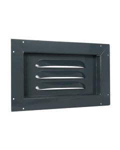 Nedco BV Heavy Bold rooster, 390 x 240mm, inbouw, Antracietgrijs RAL7016