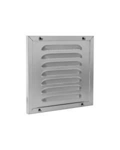 Nedco BV Kaderrooster 200x200mm aluminium aluminium, RAL 9006