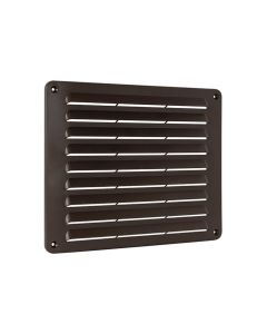 Nedco BV Schoepenrooster 250x200mm kunststof bruin