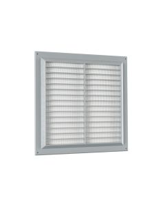 Nedco BV Schoepenrooster 250x250mm PS, kunststof grijs