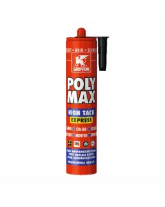 Griffon Poly Max® High Tack Express Zwart Koker 435 g NL/FR/DE