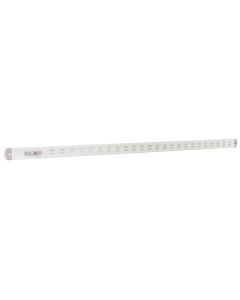 Nedco BV Bold Line schuifrooster 750x30mm aluminium wit