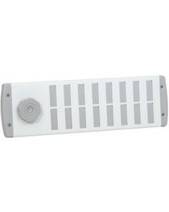 Nedco BV Bold Line schuifrooster 300x90mm aluminium wit