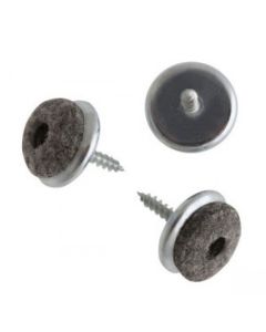 MEUBELVILTGLIJDER, VILTGLIJDER MET SCHROEF, METAAL 24 MM