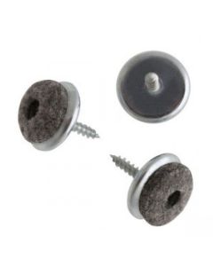 MEUBELVILTGLIJDER, VILTGLIJDER MET SCHROEF, METAAL 28 MM