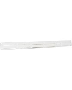 Nedco BV Ventilatieset 370x40mm kunststof/kunststof wit/wit