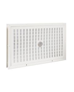 Nedco BV Aluminium deurrooster 445x345mm Wit