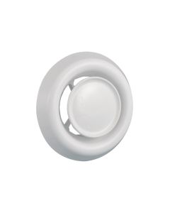 Nedco BV Aanvoerventiel met klemmen ø 100/125mm kunststof wit
