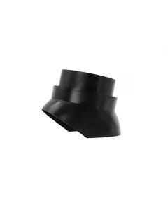 Nedco BV Scharnierkap 120 tbv loodpan, zwart