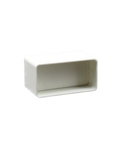 Nedco BV Buisverbinder 120x60mm kunststof wit