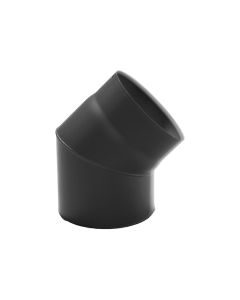 Nedco BV Zwart staal 2 mm 150 mm bocht 45°