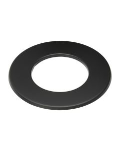 Nedco BV Zwart staal 2 mm 155 mm rozet 5 cm