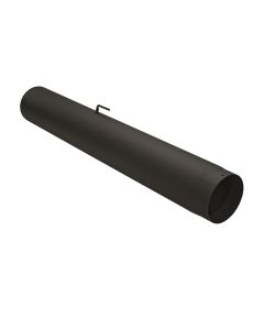 Nedco BV Zwart staal 2 mm 200 mm pijp 100 cm + klep