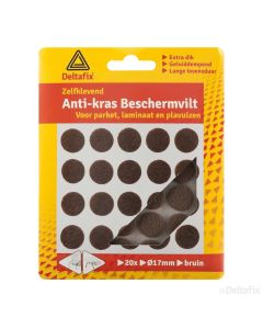 ANTI-KRASVILT 17MM ROND BRUIN