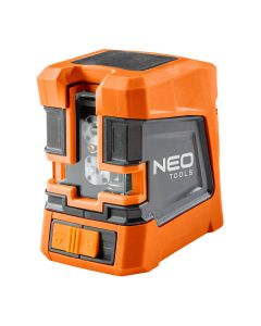 NEO 75-101 Kruis Laser, magnetische houder, 15m, Rood