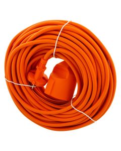 Tuinverlengkabel Oranje, 20 meter