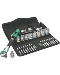 Wera 8100 SB 6 ZYKLOP SPEED-RATELSET, 3/8"-AANDRIJVING, METRISCH , 29-DELIG