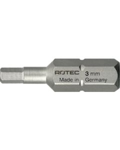 Rotec PRO Insertbit inbus SW10,0 L=25mm C 6,3 BASIC