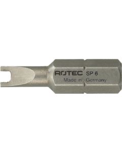 Rotec PRO Insertbit Spanner S6 L=25mm C 6,3 BASIC