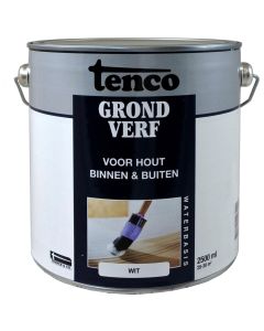 TENCO GRONDVERF WATERBASIS WIT 2,5 L