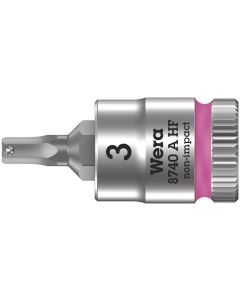 Wera 8740 A HF ZYKLOP BIT/DOP-COMBINATIE MET VASTHOUDFUNCTIE MET 1/4" AANDRIJVING, 3,0 X 28 MM