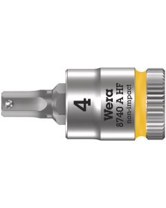 Wera 8740 A HF ZYKLOP BIT/DOP-COMBINATIE MET VASTHOUDFUNCTIE MET 1/4" AANDRIJVING, 4.0 X 28 MM