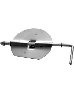 Nedco BV Zwart staal 2 mm 130 mm klepsleutel