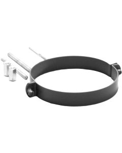 Nedco BV Zwart staal 2 mm 130 mm muurbeugel
