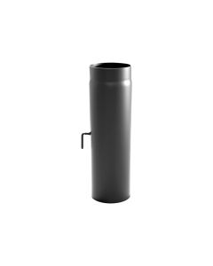 Nedco BV Zwart staal 2 mm 130 mm pijp 50 cm + klep