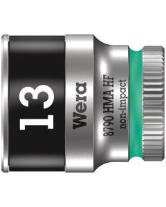 Wera 8790 HMA HF ZYKLOP HAND- EN MACHINEDOP MET 1/4" AANDRIJVING MET VASTHOUDFUNCTIE, 13.0 MM