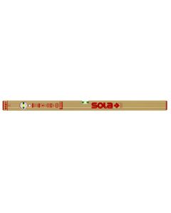 Sola Alu blokwaterpas AZ40 40cm 2 libellen 0,50mm/m goud