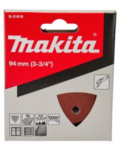 Makita B-21618 Schuurvel Red Velcro K60/K80/K120/K180/K240