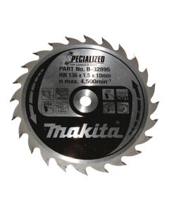 makita B-32895 Cirkelzaagblad Hout