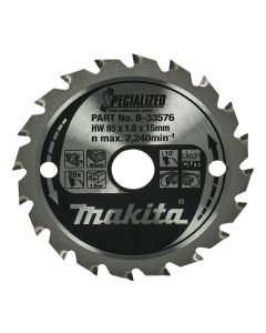 Makita B-33576 Cirkelzaagblad Hout