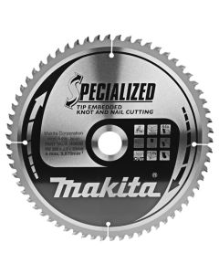 Makita B-40630 Afkortzaagblad Hout (noest/spijker)