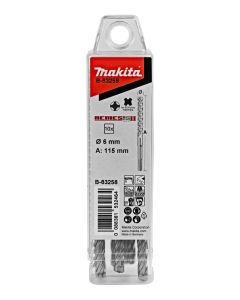 Makita B-63367 P4S:SDS-PLUS boor 8x115mm 10st