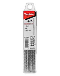Makita B-63264 P4S:Sds-Plus Boor 6X165Mm 10st