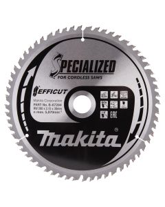 makita B-67284 Afkortzaagblad Hout