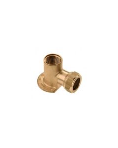 BONFIX 82570 Muurplaat 1/2" binnendraad x 15 mm.