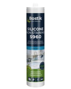 Bostik S960 Silicone Non Staining 310ml wit