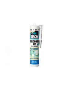 BISON SILICONEKIT ACRYLBADEN WIT 310ML