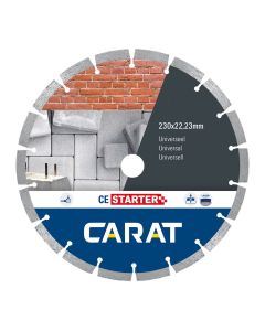 Carat DIAMANTZAAG UNIVERSEEL Ø230x22,23MM, CE STARTER