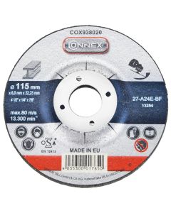 CONNEX AFBRAAMSCHIJF METAAL 115mm