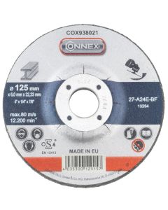 CONNEX AFBRAAMSCHIJF METAAL 125mm