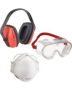 CONNEX VEILIGHEIDSSET EN149+166+352-1 3dlg