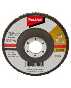 Makita D-27660 Lamellenschijf 115mm Z120