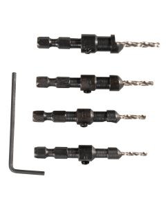 Makita D-73455 Verzinkboor Quad Driver-set