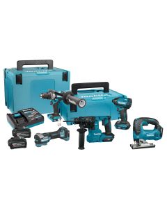 Makita DK402NX XGT 40 V  Max Combiset boren, (slag)schroeven en zagen