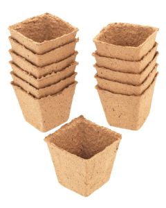 CONNEX BIO-POTJE VIERKANT 8x8cm 12st