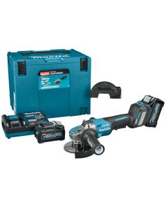 Makita GA044GM201 40 V Max Haakse slijper 125 mm X-LOCK